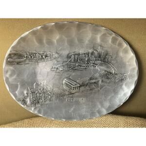 Wendell August Forge Hand Forged Metal Pittsburgh PA Plate